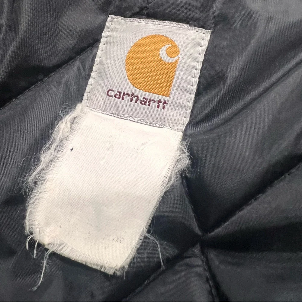 Vintage Carhartt Quilted Work Chore Jacket size 4XL